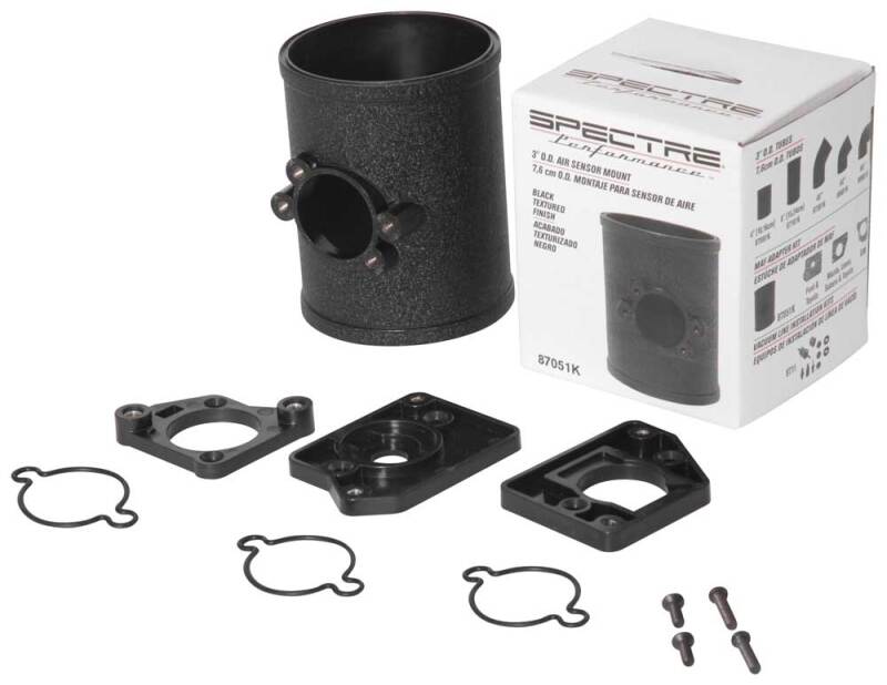 Spectre Mount Air Flow Sensor 3in od - Black