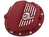 AFE 46-71140R ries GMCH 9.5 Rear Diff Cover Red w/ Machined Fins 19-20 fits GM