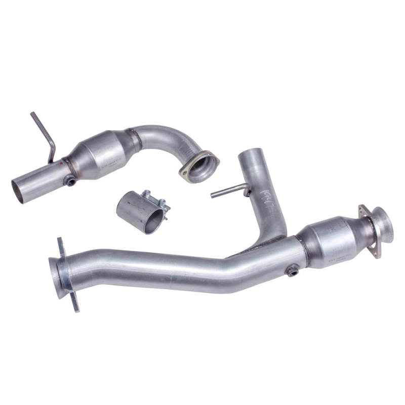 BBK  35301 fits Ford 97-03 F-150 4.6L/5.4L Short Mid Y Pipe w/Catalytic Converte