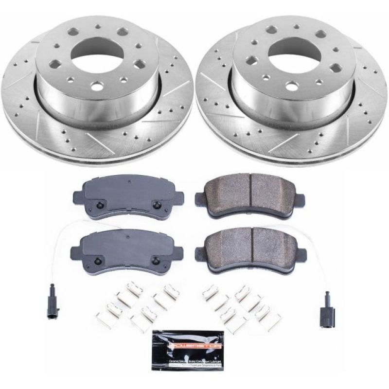 PowerStop K7313 fits Ram 14-15 ProMaster 1500 Rear Z23 Evolution Sport Brake Kit