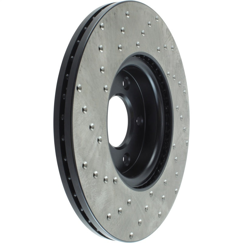 Stoptech 128.45078CL 2007-2013 Mazda 3 2.3L Cryo Drilled Left Front Brake Rotor
