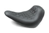 Mustang 83044 Harley Low Rider, Sport Glide Wide Tripper Solo Seat Diamond Stitch - Black