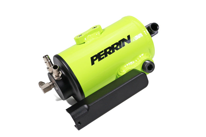 Perrin PSP-ENG-611NY 22-23 fits Subaru WRX Air Oil Separator - Neon Yellow