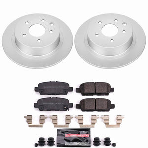 Power Stop 2019 Nissan Sentra Rear Z23 Coated Brake Kit
