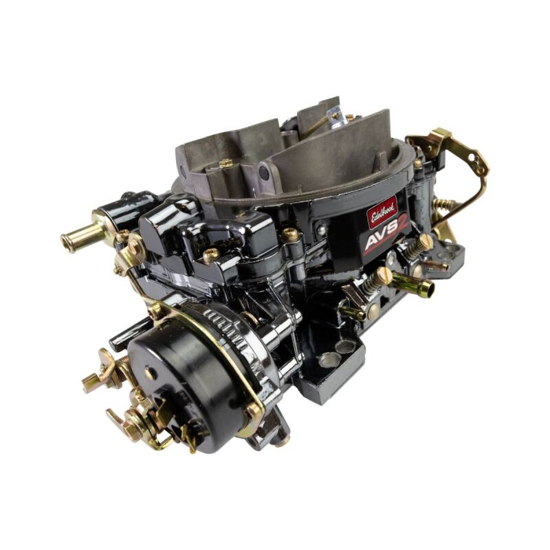 Edelbrock 1906-BP Carburetor AVS2 Series 650 CFM Electric Choke - Blk Plasma Finish