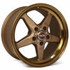 Race Star 92-745142BZ 92 Drag Star 17x4.50 5x4.50bc 1.75bs Bronze Wheel