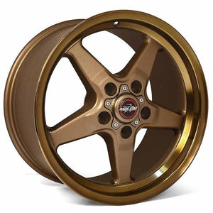 Race Star 92-745242BZ 92 Drag Star Bracket Racer 17x4.5 5x4.75BC 1.75BS Bronze Wheel