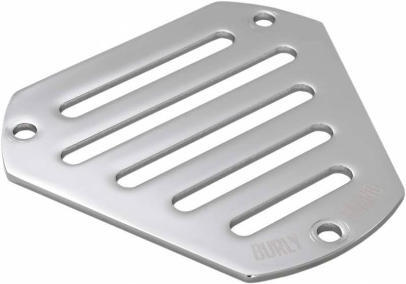 Burly 0206-0179-CH Brand Hex Faceplate Slotted - Chrome