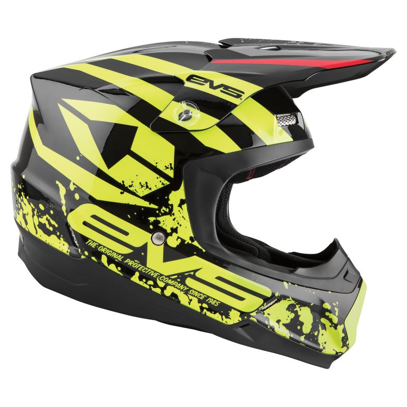 EVS HE18T5G-BK-M T5 Grappler Helmet Black - Medium