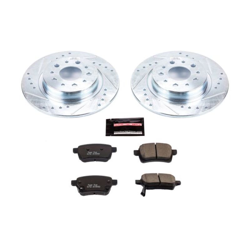 PowerStop K6838 fits Fiat 14-19 500L Rear Z23 Evolution Sport Brake Kit