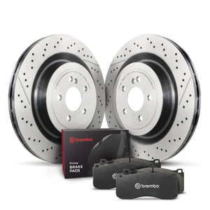 Brembo OE KT04534 Rear Disc Brake Kit