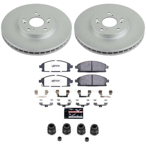 Power Stop 03-06 Acura MDX Front Z36 Coated Truck & Tow Brake Kit