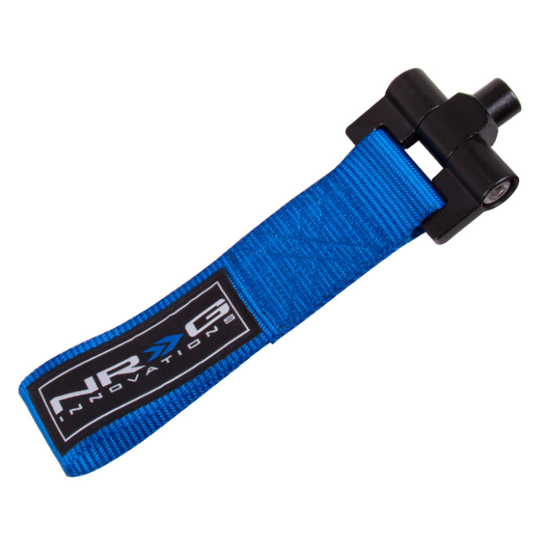 NRG TOW-120BL Bolt-In Tow Strap Blue - fits Scion 05-08 TC 2014+/ Xb 03-07 (5000lb. Limit)