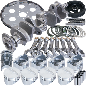 Eagle B13005E030 fits Chevrolet Small Block 5140 Steel I-Beam Balanced Rotating Assembly Kit