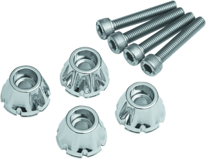 Kuryakyn 5721 Kuryakyn Windshield Screws FLTR Chrome