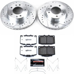 PowerStop K470-26 86-91 fits Mazda RX-7 Front Z26 Street Warrior Brake Kit