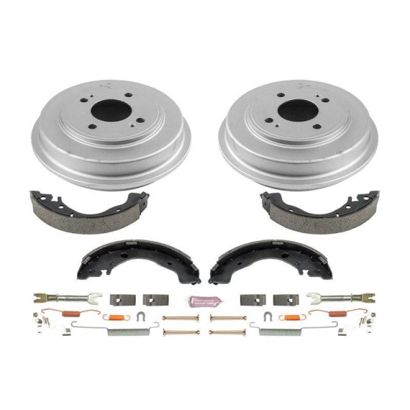 PowerStop KOE15399DK fits Honda 09-12 Fit Rear Autospecialty Drum Kit