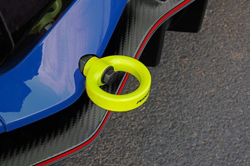 Perrin PHP-BDY-251NY 10th Gen Civic SI/Type-R/Hatchback Tow Hook Kit (Rear) - Neon Yellow