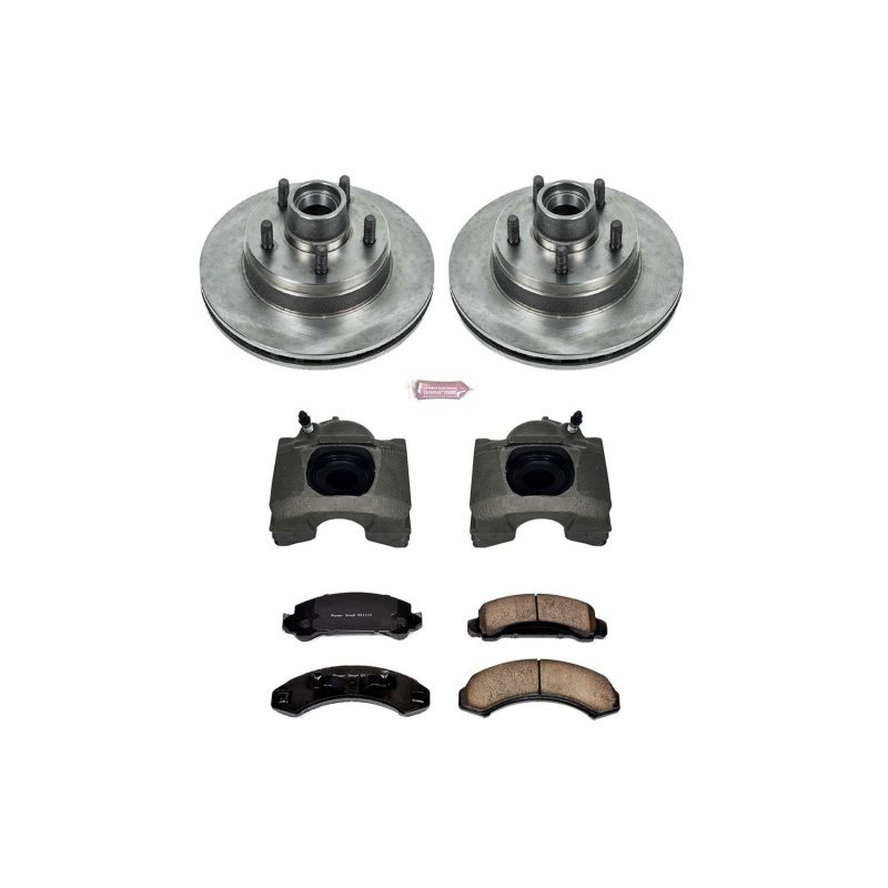 PowerStop fits Ford 91-94 Explorer Front Autospecialty Brake Kit w/Calipers