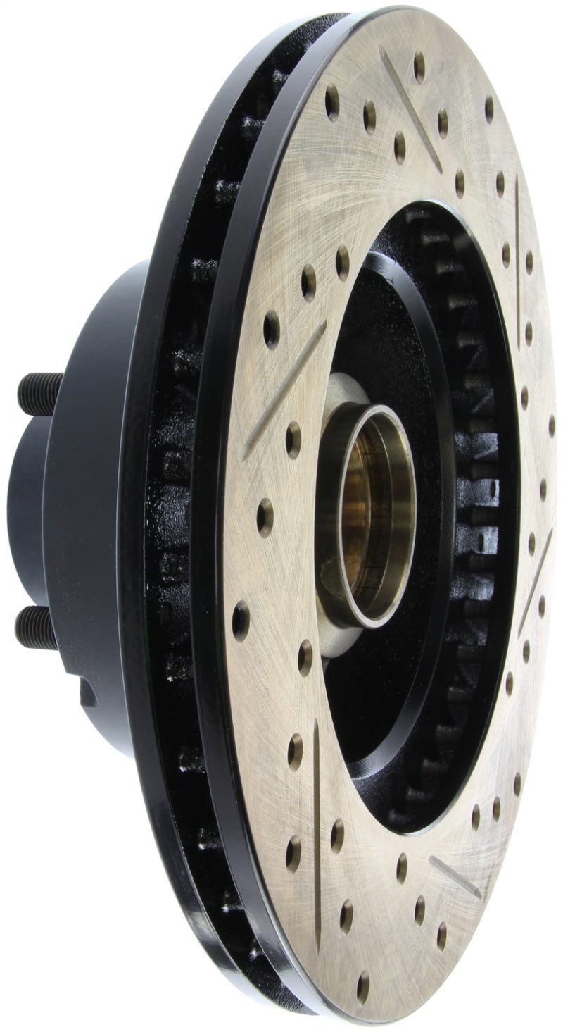 Stoptech 127.63022R Slotted & Drilled Sport Brake Rotor