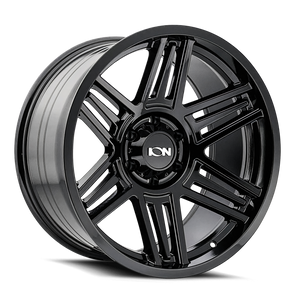 ION Wheels 147-7973GB0 ION Type 147 17x9 / 5x127 BP / 0mm Offset / 78.1mm Hub Gloss Black Wheel
