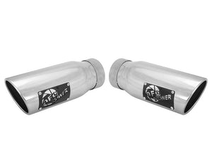 AFE 49T35456-P12 rce-XP 304 Stainless Steel Polished Exhaust Tip 3.5in x 4.5in