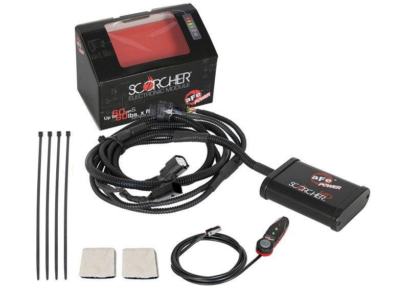 AFE 77-44010 Scorcher HD Module 2017 fits GM Diesel Trucks V8 - 6.6L