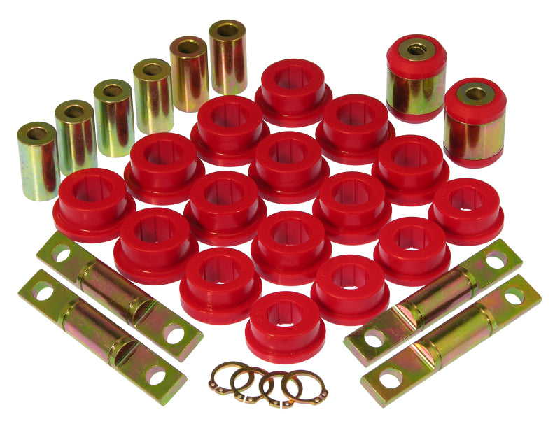 Prothane 8-318 fits Honda 01-02 Civic Rear Control Arm Bushings - Red