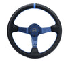 NRG RST-036CF-BL RST-036CF-BL Reinforced Steering Wheel Blue Carbon Fiber