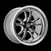 Weld 70LB-505C25C S70 RT-S 15x5in / 5x127 BP / 2.5in. BS - Black Wheel