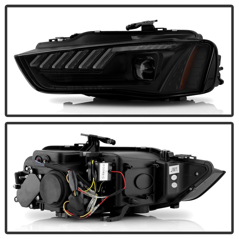 Spyder 5088321 fits Audi 13-16 A4/S4 Halogen Model Only Projector Headlights -