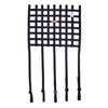 Racequip 825005 Ribbon Style Race Car Window Net w/1In Mounting Straps / SFI 27.1 Certified Blk 18 H X 24 W
