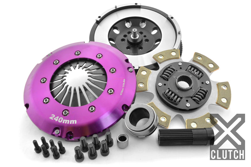 XClutch XKBM24564-1R 11-13 fits BMW 335is Base 3.0L Stage 2R Extra HD Sprung Ceramic Clutch (6 Bolt/PB in Input Shaft)