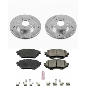 PowerStop K6975 fits Mazda 14-16 3 Front Z23 Evolution Sport Brake Kit