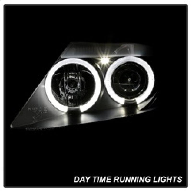SPYDER 5029676 fits BMW Z4 Projector Headlights Xenon/HID Model LED Halo Black