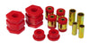 Prothane 8-221 fits Honda 99-00 Civic Front Control Arm Bushings - Red