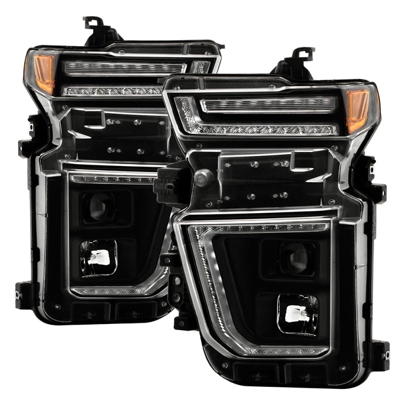 Spyder 5088796 20-23 fits Chevy Silverado 2500/3500 Proj Headlights - LED DRL -