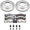 Power Stop 02-04 Chevrolet Avalanche 2500 Front Z36 Coated Truck & Tow Brake Kit