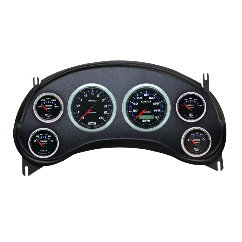 AutoMeter 2934-05 Autometer Cobalt Direct Fit Dash Kit 98-04 fits Chevy S10 Truck (2 x 3-3/8in. / 4 x 2-1/16in.)