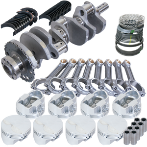 Eagle 637003913 fits Chevy LS1 4.000in Crank 24 Tth Reluctor 6.125in I-Beam Rods 3.913in Pistons Rotating Assembly