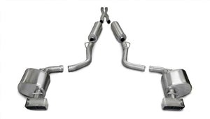 CORSA Performance 14436 Corsa 2009-2010 fits Dodge Challenger R/T 5.7L V8 Auto Polished Xtreme Cat-Back Exhaust