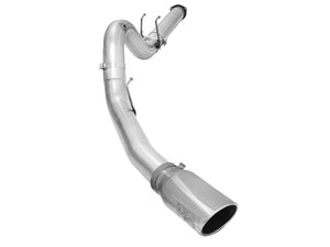 AFE 49-03064-P Exhausts 5in DPF-Back Aluminized Steel Exhaust 2015 fits Ford Di