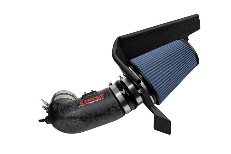 CORSA Performance 44005-MF Corsa 17-24 fits Chevrolet Camaro ZL1 Matte Forged Carbon Fiber Air Intake w/ MaxFlow 5 Oiled Filter
