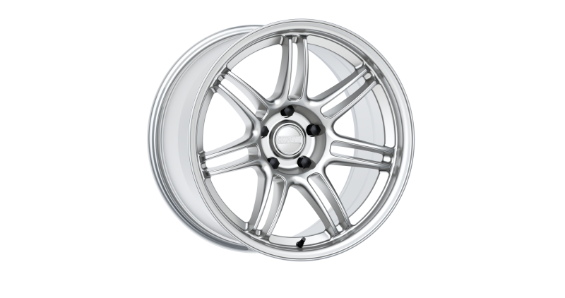 Kansei K17H-181512+22 K17H Seven 18x10.5in / 5x114.3 BP / 22mm Offset / 73.1mm Bore - Hyper Silver