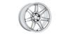 Kansei K17H Seven 18x9.5in / 5x120 BP / 22mm Offset / 72.56mm  Bore - Hyper Silver