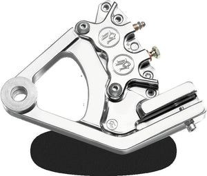 Performance 1274-0052-CH Machine Rear Brake 125x4R x 11.5 Disc - Chrome
