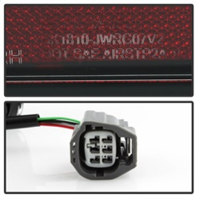 Spyder 5084774 fits Jeep 07-16 Wrangler Version 2 Light Bar LED Tail Lights - B