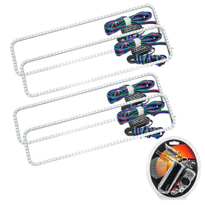 ORACLE Lighting 2282-330 Oracle fits Chevrolet Tahoe 95-00 Dual Halo Kit - ColorSHIFT