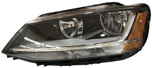 Hella LA012647091 2017-2018 fits Volkswagen Jetta Halogen Headlight Assembly