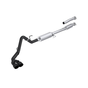 MBRP S5277BLK 21-26 fits Ford F-150 3in Cat Back Single Side Exit Exhaust - Blk